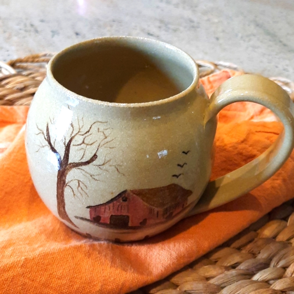O'Quinn pottery mug ‐ Seagrove NC